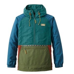 LL Bean Men’s Mountain Classic Anorak Windbuster